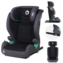 Lionelo Car Seat IGO i-Size for Baby 100-150 cm Group 2,3 with ISOFIX or/& Belt Easy Installation, 11-Level Adjustable headrest, Reclinable, Memory