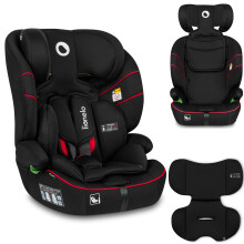 LIONELO Car Seat LEVI I-Size for baby 9-36 kg, Grows with Your Child from Infant to 12 Years Old, ?10-Level headrest, Enhanced Side Protection,