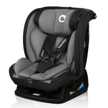 LIONELO Car Seat IZZY I-Size for Baby 40?150 cm (birth-12yo) Universal fit with Seat Belt Installation, Rear & Forward Facing, Memory Foam Headrest