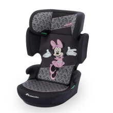 Bebeconfort Disney RoadSafe i-Size, Backrest Booster Car Seat, 3.5-12 Years (100-150cm), Minnie Mouse Car Seat, Foldable & Lightweight, Seat Belt