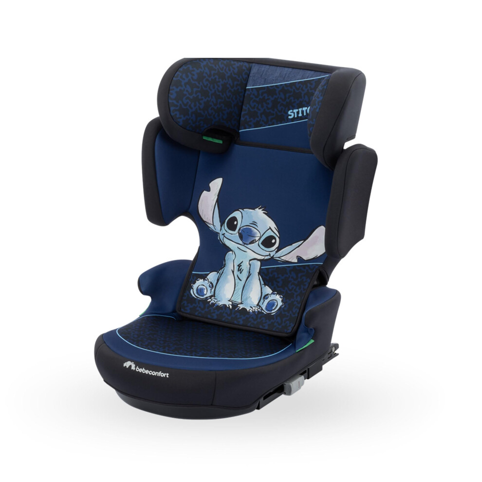 Bebeconfort Disney Roadfix I-Size, Backrest Booster Car Seat, 3.5-12 Years, 100-150 Cm, Stitch, Foldable, Lightweight, 4.4 Kg, 14 Headrest Positions, Bébéconfort