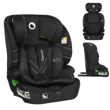 LIONELO Baby Car Seat LEVI FIX I-Size with ISOFIX for Child from 76 to 150 cm up to 36 kg Group 1/2/3 Side Impact Protection 10-Step Headrest