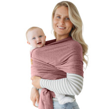 Baby Sling Wrap Newborn to Toddler Carrier 7-35lb - Soft Stretchy Baby Wrap Sling - Safety Tested - Hands-Free Baby Wrap Carrier - Newborn Sling