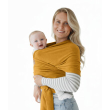Baby Sling Wrap Newborn to Toddler Carrier 7-35lb - Soft Stretchy Baby Wrap Sling - Safety Tested - Hands-Free Baby Wrap Carrier - Newborn Sling