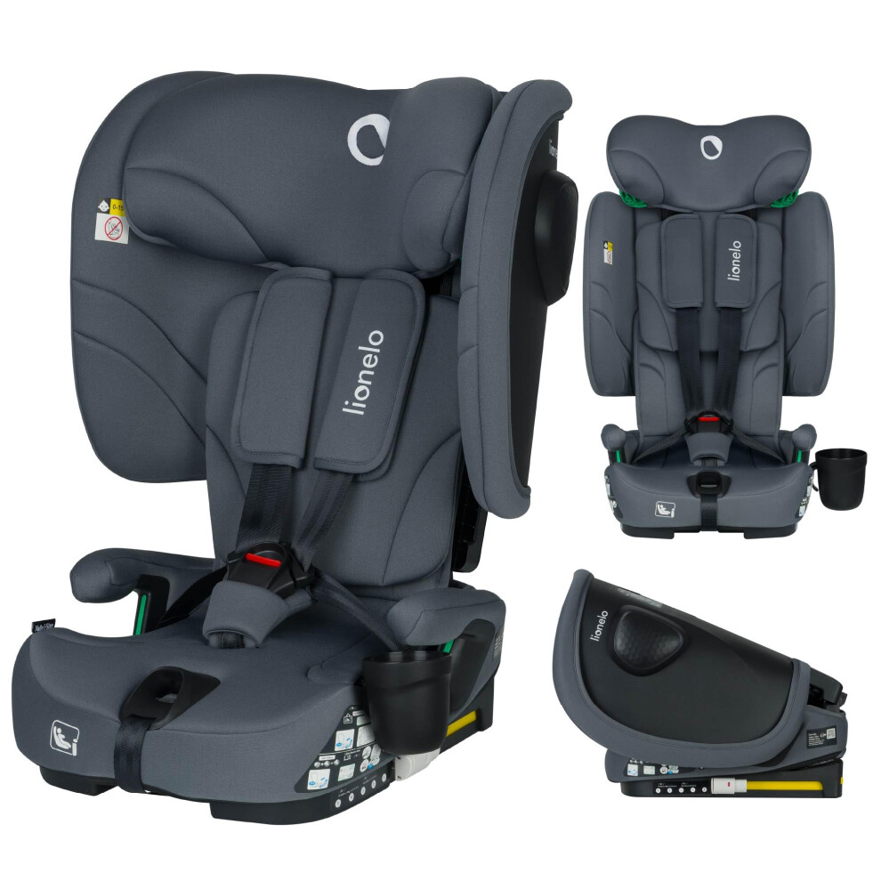 Foldable Car Seat Nelly I-Size With Isofix For Children Approx. 76-150Cm, Forward Facing, Tt Strap Side Protection, Adjustable Headrest & Lionelo