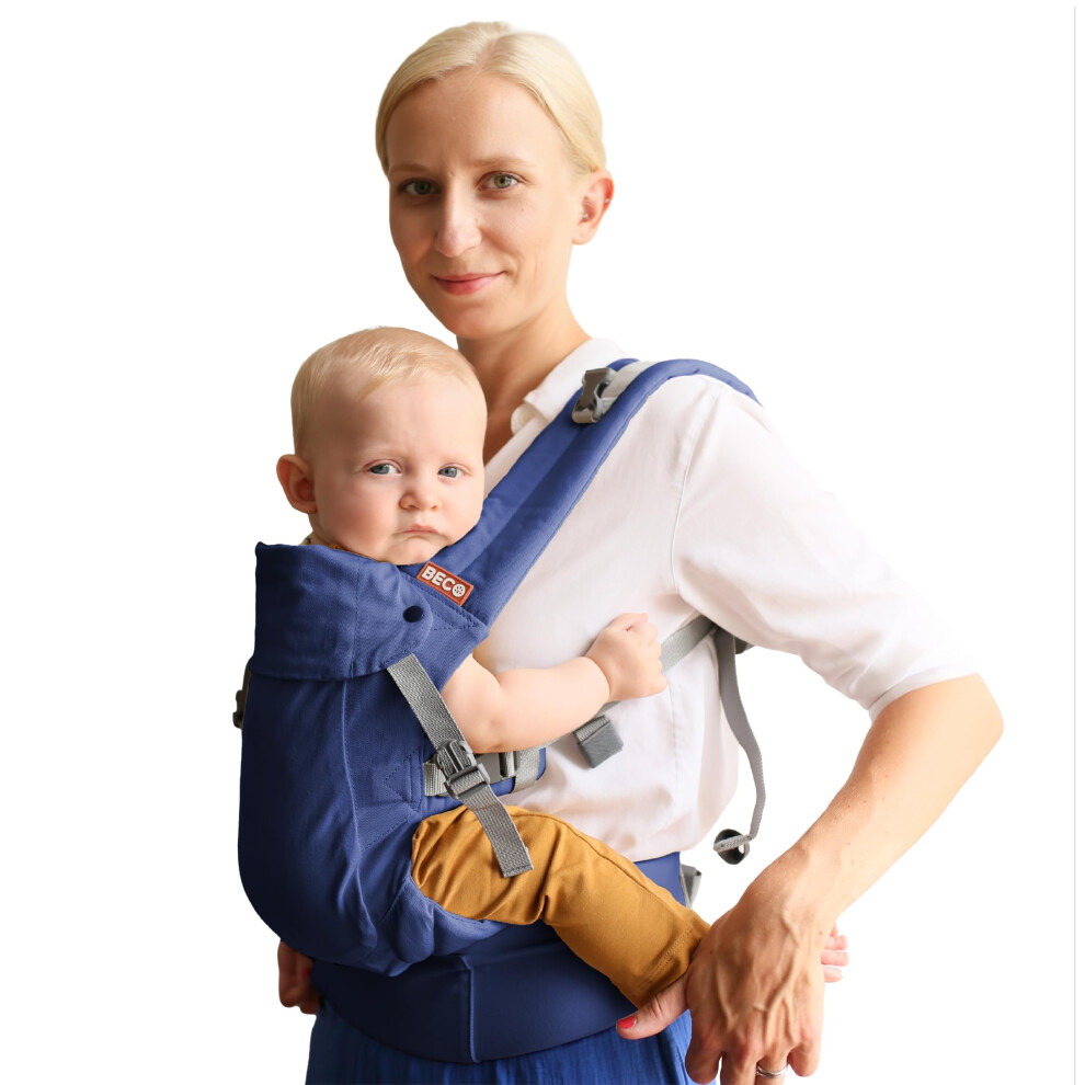 Beco Gemini 2.0 Baby Carrier Newborn To Toddler With M-Cloud? Support - 4-Position Baby Carriers, Certified Hip-Healthy Newborn Carrier, Fully