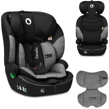 LIONELO Car Seat LEVI I-Size for baby 9-36 kg, Grows with Your Child from Infant to 12 Years Old, ?10-Level headrest, Enhanced Side Protection,