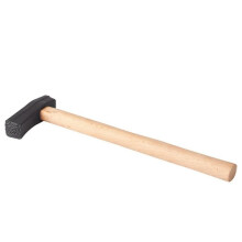 Texturing Hammer DIY Jewelry Making Tool Square- with Wood Handle Metal Pattern Designed Forming Tools No.4