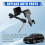 Car Left Front Headlight Level Sensor Height Sensor 4M0941285D for  Q7 2018-2024 7