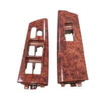 1Pair Car Front Door Window Glass Lift Panel Trim Cover for 2004-2008 74232-02350 74231-02350