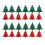 Support à Couverts de Noël en Feutre Épais pour Décoration de Table à Manger 1