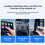 Wireless CarPlay Adapter Carbon Fiber USB Wireless Android Auto Dongle  Ai Box Wired to Wireles Android Auto Adapter 8