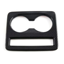 Rear  Cup Holder Cover Trim for  Camry 2024 2025 Interior Accessories Carbon Fiber