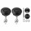2set Push Button Quick Release Hood Bonnet Pins Lock Clip Car Bumper  Kit 4