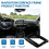 Quadro de Rádio de Carro de 9 Polegadas para  Rexton 2018 Instalação DVD GPS Mp5 Fascia Plane Frame Dash Kit 2