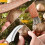 Yellow  Mushroom Knife Camping Hunting Survival Multi-Function Folding Grill Brush Tool 2
