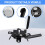 1pcs Engine Cover Lock Front Hood Lock for  Forester 2014-2018 3