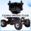 Flänsnav Framhjul för Hammerhead GT150 Go Kart Buggy Shineray ATV 150CC 250CC 3