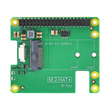 For Raspberry Pi 5 M.2 HAT+ Gen2 Gen3 NVME M.2 SSD 2230/2242 Size M Key PCI Express GPIO Expansion Board