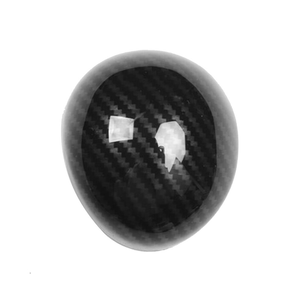 Car Gear Shift Knob Cover Trim Sticker For 2006-2011 Abs Carbon Fiber Interior Decoration Cover Lhd Tauoh