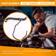 Car Upper Radiator Coolant Hose Water Pump Cooling Pipe 2125011382 for E250/300/350