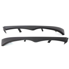 1Pair Headlight Molding Filler Trim Panel 51130030406 51130030407 for 3-Series E46 4-Door 2002-2005