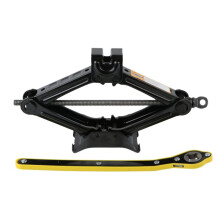 1.5T Jack Mecânico Pantógrafo Manivela Levantador Jack W/Chave Trocador de Pneus de Carro Tesoura Ferramenta de Elevação Manivela Levantador