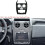 2Din 9 Inch Car DVD Audio Panel Dashboard Frame Navigation Panel Frame Suitable for  Duster 2015 5