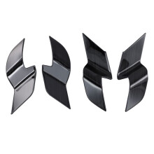For  H6 3rd Gen 2021-2023 Car Inner Door Handle Bowl Cover Trim Interior Accessories Black