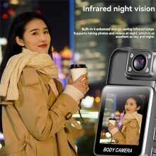 Wifi Camera 4K HD Digital Video Recorder 180 Rotatable Lens Portable Action Camera Recorder 32G