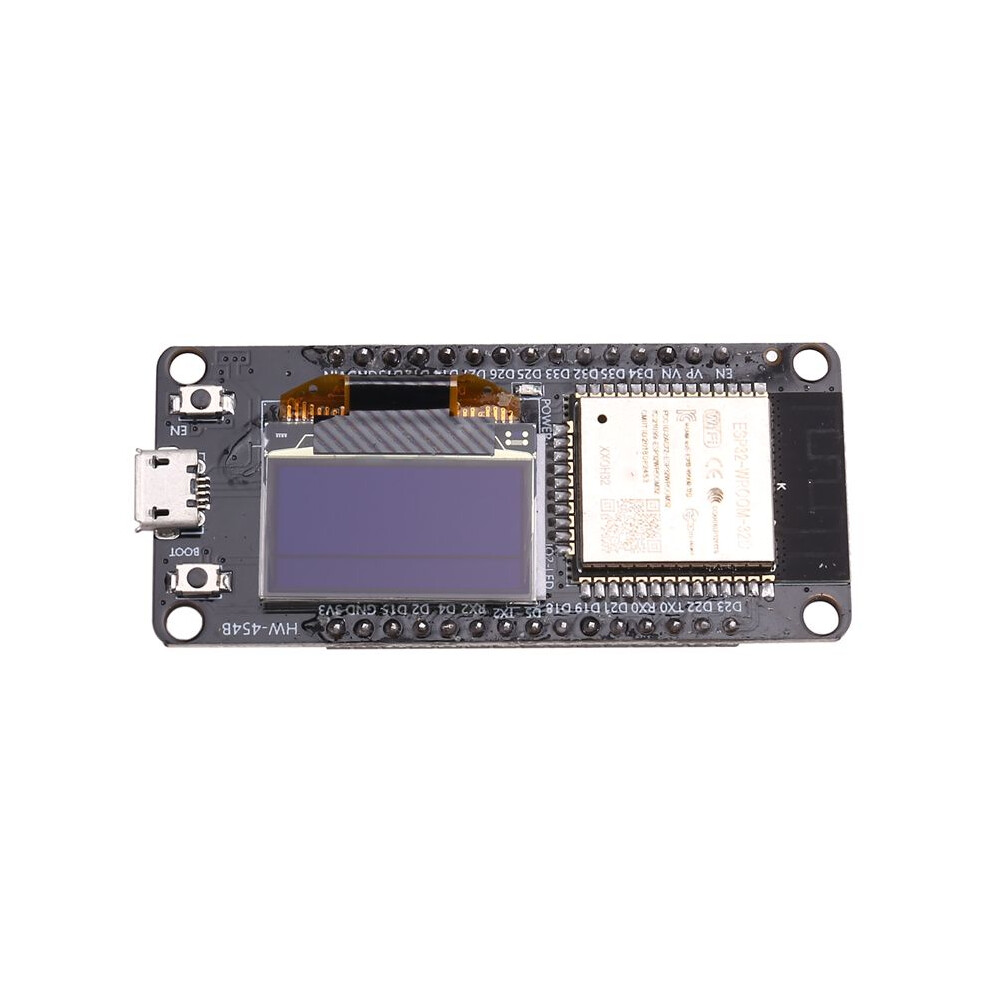 Exogio Esp32 Esp-Wroom-32 Wifi Development Board Module Ch340 With 0.96 Oled Display For Esp32 Oled Micro-Usb