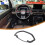 Dashboard Meter Panel Ramtrim för   2023 2024 Tillbehör ABS Kolfiber 1