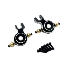 RC Auto Upgrade Voorste Stuurbeker Kit voor UDIRC 1/12 UD1201 UD1202 UD-12PRO RC Auto Upgrade Onderdelen Zwart