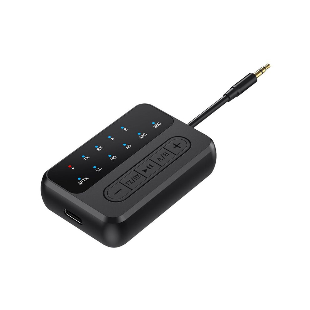 Upgrade Qcc5.4 Adapter Receiver Transmitter 2-In-1 Tv Computer One-To-Two Aptx Aircraft 4711212527037