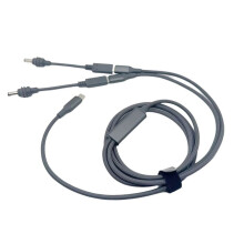 New Fast Charging Power Cable for Starlink Dual USB-C PD100W 2-in-1 Simultaneous Fast Charging Cable 1.6m