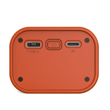 21700 Boîte de Stockage de Batterie 4 Emplacements DIY Power Bank Box pour Chargeur 21700 Double Sortie USB Entrée TypeC Orange