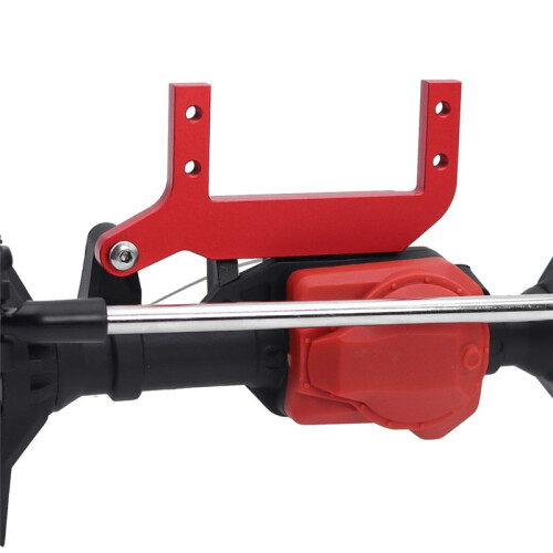 Steering Servo Mount Bracket Support Servo Mount Bracket for 1/10  Trx4 -4 Crawler RC Upgrade Parts Red 2