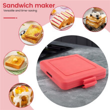 Microwave Toastie Maker,Toastie Maker Microwave,Microwave Toaster Sandwich Maker,Microwave Toastie Sandwich Maker Red