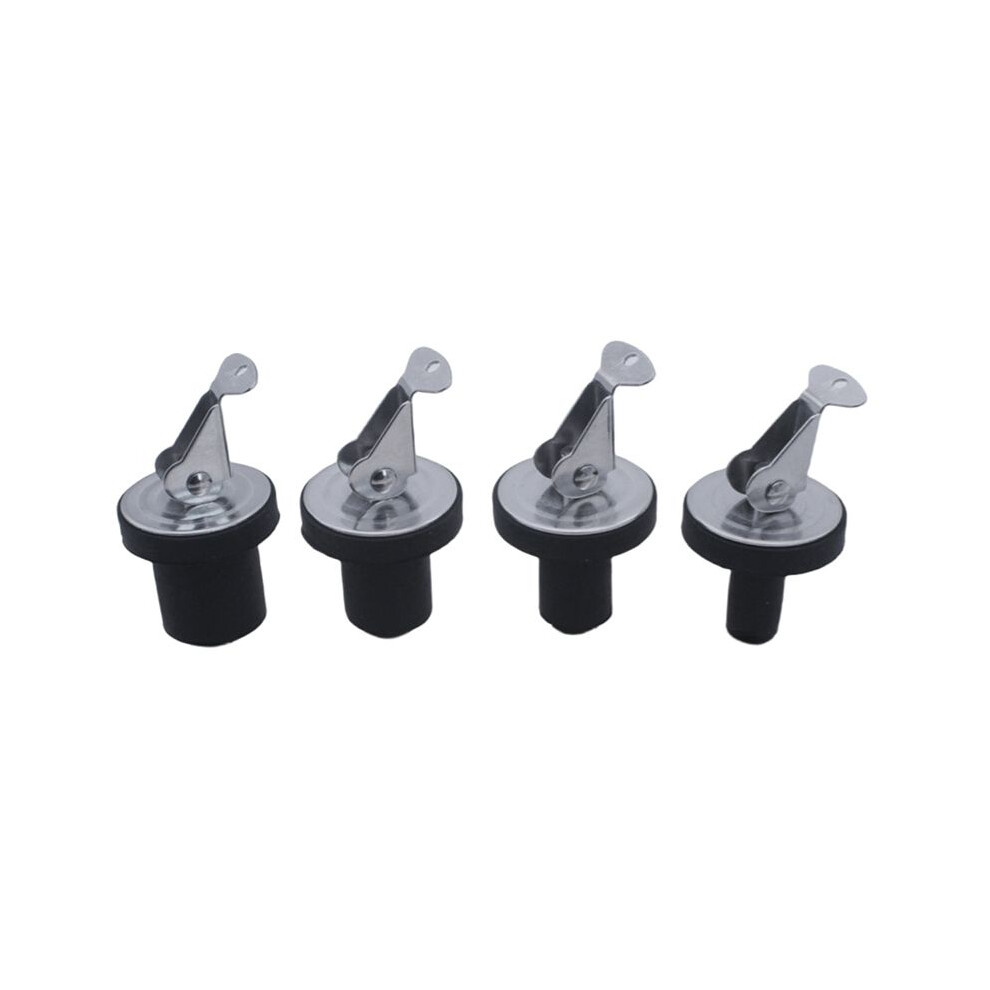 Compression Drain Plug Steel Screw Type Rubber Seal Yacht Boat Drain Plug For 3/8In 1/2In 5/8In 3/4In Diameter Drains 6031949318639