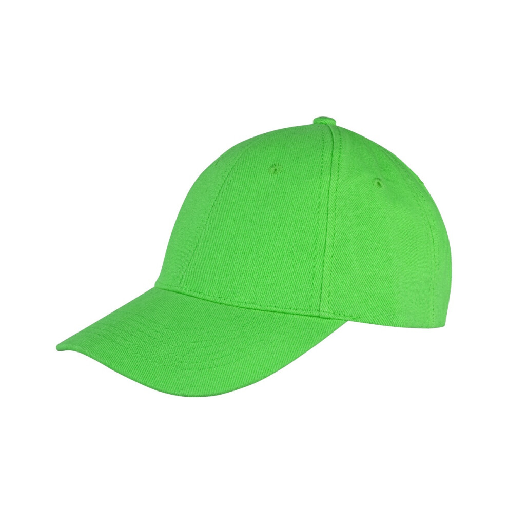 Result (One Size, Lime) Unisex Core Memphis 6 Panel Baseball Cap Multicoloured