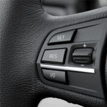 Car Steering Wheel Button Cover 61319262706 for 5 7 Series F10 F11 F01 F02 Car Multifunction Set Button