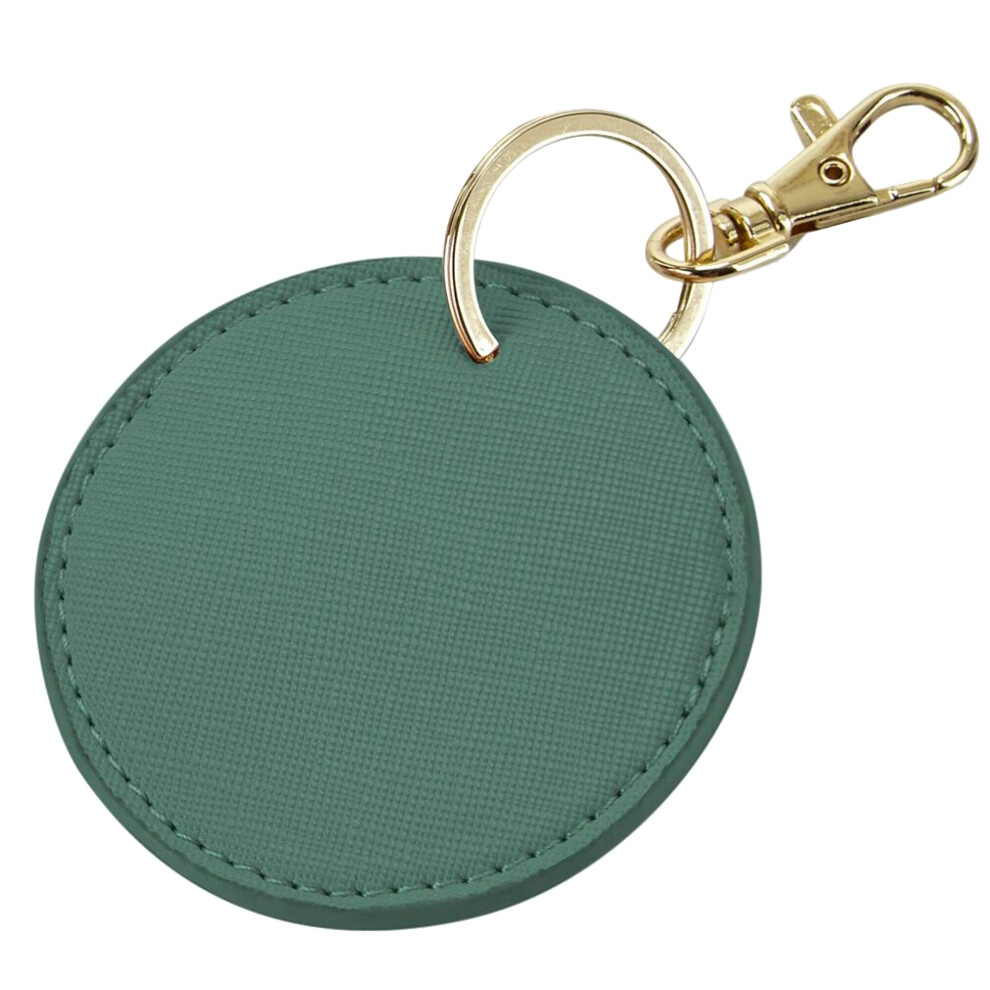 Bagbase (One Size, Sage ) Boutique Circular Key Clip Green
