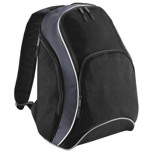 BagBase (One Size, Black/Grey/White) Bagbase Teamwear Backpack / Rucksack (21 Litres)