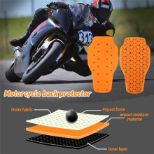 Motorcycle Back Protector Jackets Insert Back Protector Armor Motorbike Bike Riding Protection Pads Spine Anti-Fall