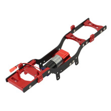 Metalowa Skrzynia BiegóW Skrzyni BiegóW Silnika 370 do WPL C14 C24 B24 B36 MN D90 D99 MN99S RC Car Upgrade Parts, Srebro