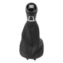 2K0711113 Gear Knob 5 Gears + Gear Stick Gaiter 1T0711113 for Caddy Lavida 2K 2004 - 2015 Gear Stick Boot Black