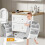 Folding Toddler Step Stool for Bathroom and Potty Training,Anti-Slip, Anti-Tip A-Frame Design with 10-Second Setup 6