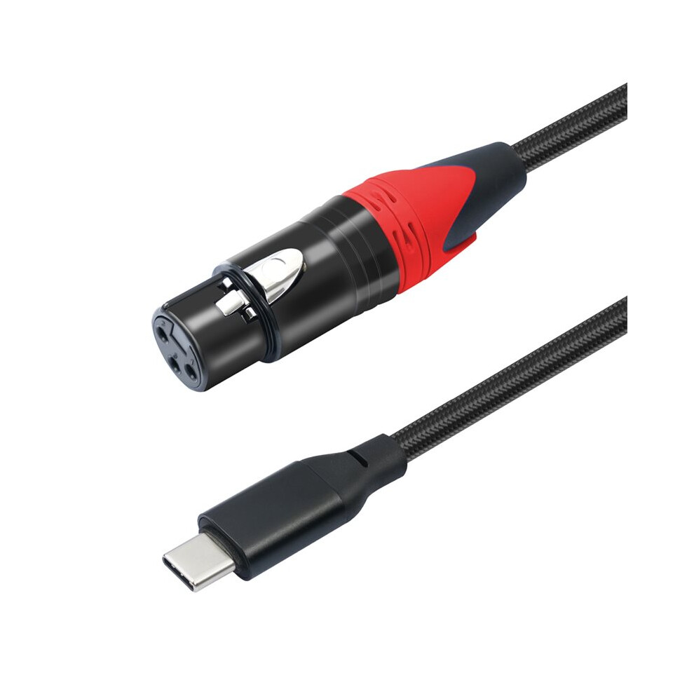 2M Usb C To Female Xlr Mic Link Converter Cable Usb C To Xlr Female Microphone Cable For Usb Type C Devices 6033069644070