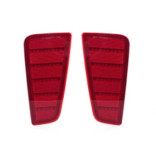1 Pair for Yaris 2012-2014 Car Rear Bar Lamp Reflector Rear Fog Lamp 52164-52090 52163-52090