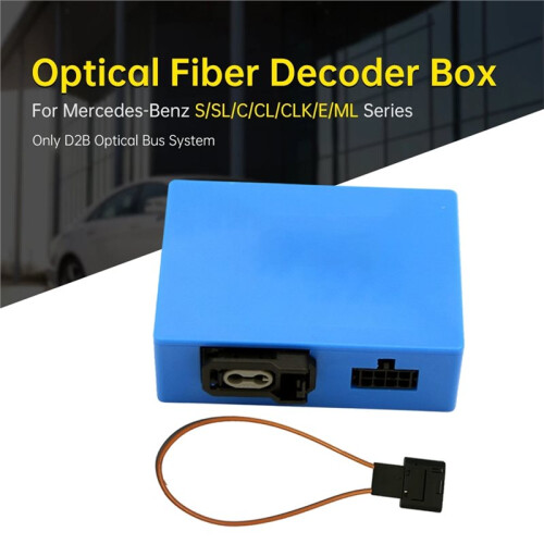Car MOST Optical Fiber Audio Decoder Adapter Most Box Kit for    2G 3G   911 Cayenne 2004-2016 1